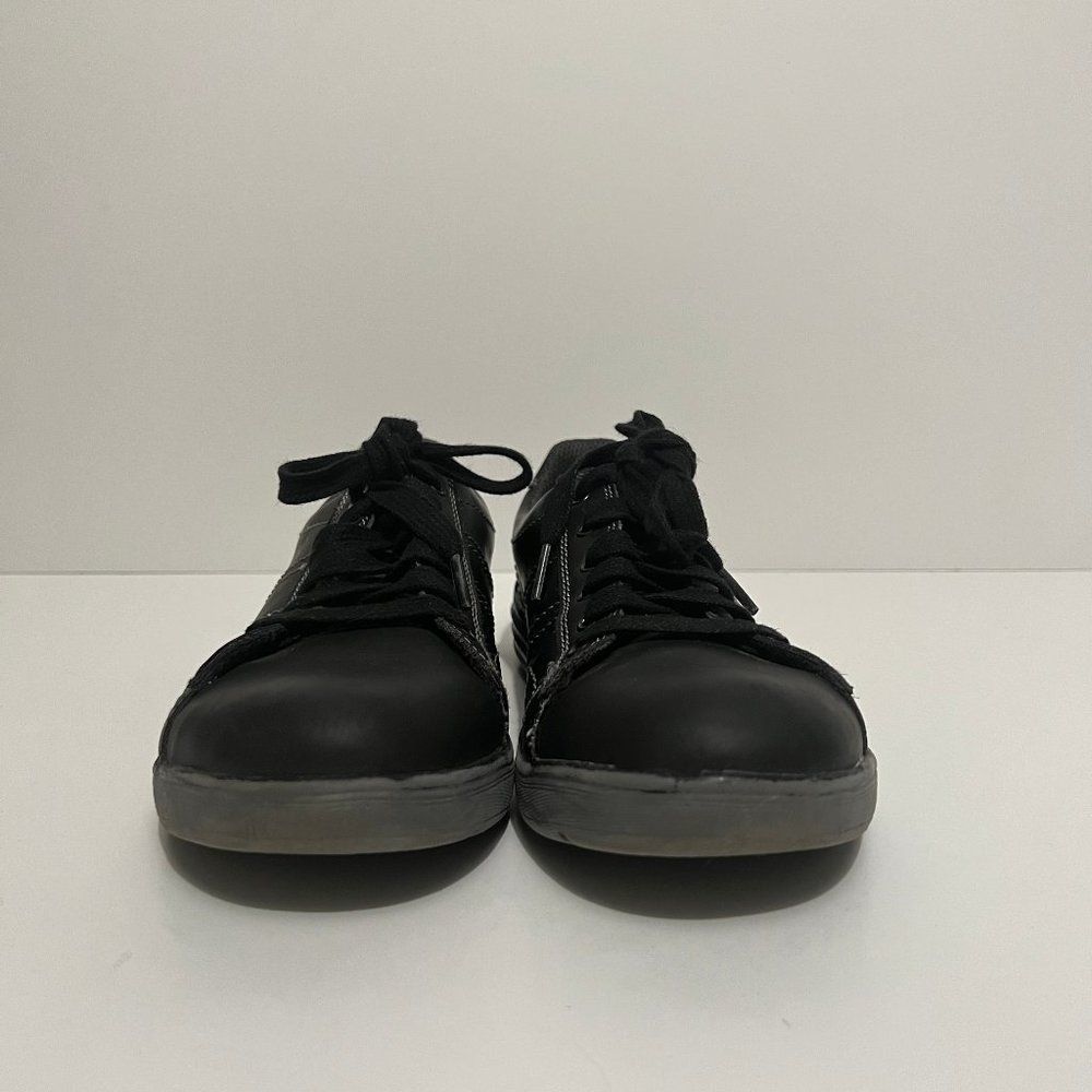 Skechers Boys Maddox Banter 93873L Black Lace Up Low Top Athletic Sneaker Size 4